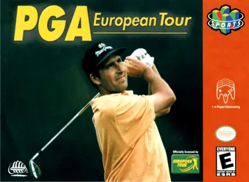 PGA European Tour (USA) box cover front